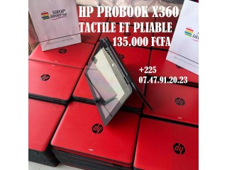 HP PROBOOK X360 TACTILE ET PLIABLE