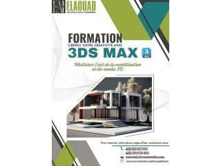 FORMATION 3DS MAX